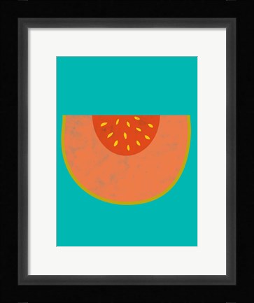 Framed Fruit Party III Print
