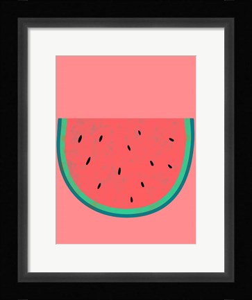 Framed Fruit Party VIII Print