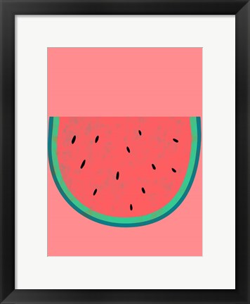 Framed Fruit Party VIII Print