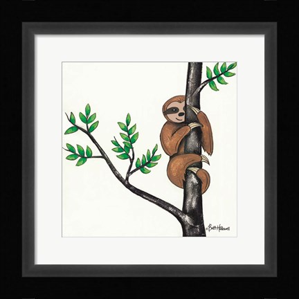 Framed Slo-Mo Fun I Print