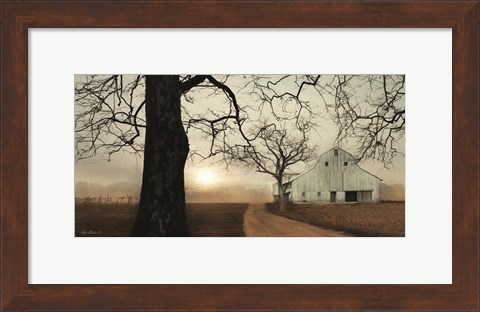 Framed Millersburg Sunrise Print