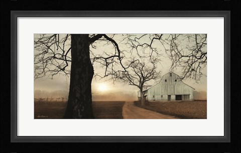 Framed Millersburg Sunrise Print