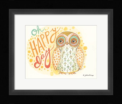 Framed Oh Happy Day Print