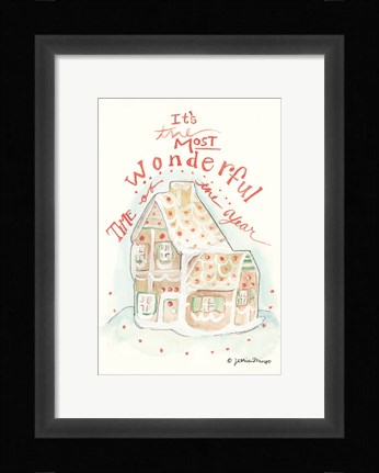 Framed It's the Most Wonderful Time of the Year Print