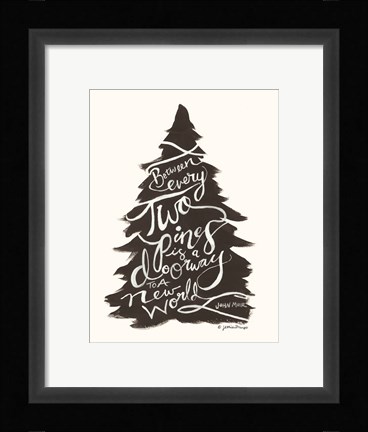 Framed Doorway to a New World Print