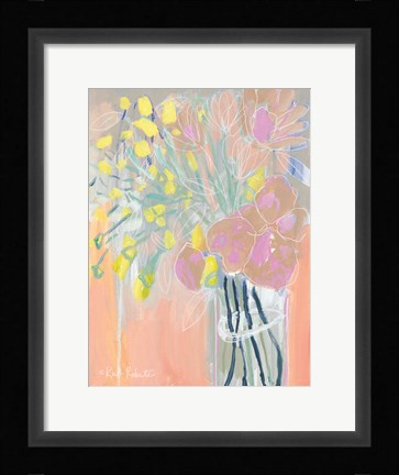 Framed Maybe She's a Wildflower Print