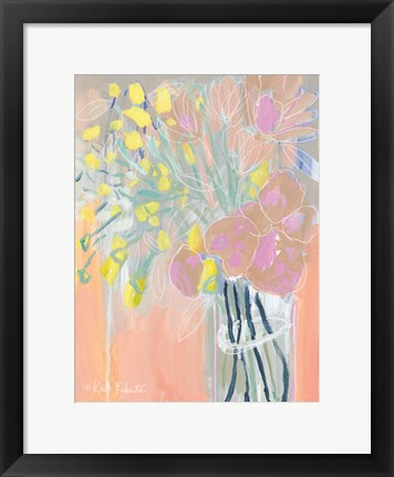 Framed Maybe She's a Wildflower Print