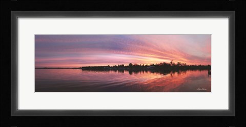 Framed French Creek Panorama Print