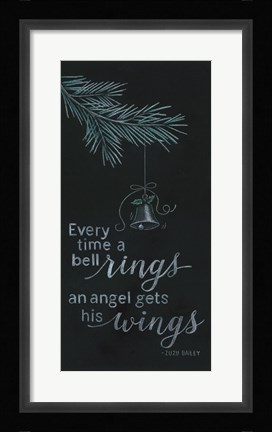 Framed Angel Wings Print