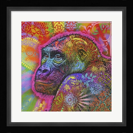 Framed Gorilla Print