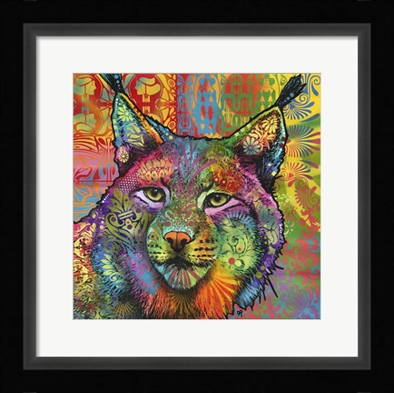 Framed Lynx Print