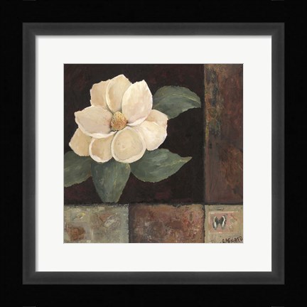 Framed Magnolia Breeze II Print