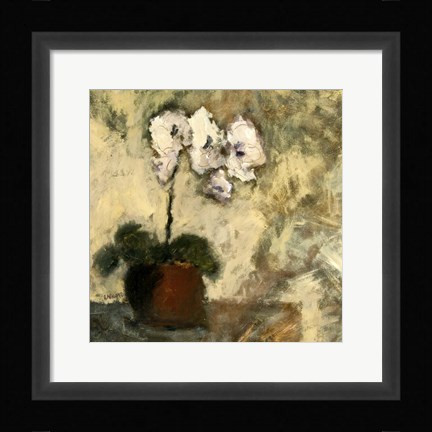 Framed Orchid Textures II Print