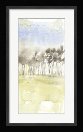 Framed Split Treeline II Print