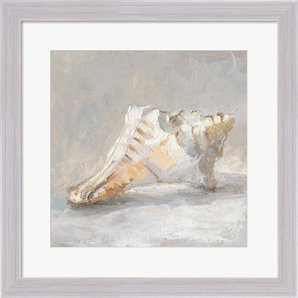 Framed Impressionist Shell Study I Print