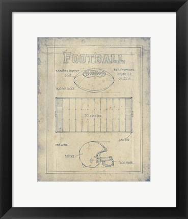 Framed All About the Game II Print