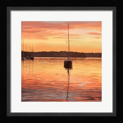 Framed Sailing Portrait III Print