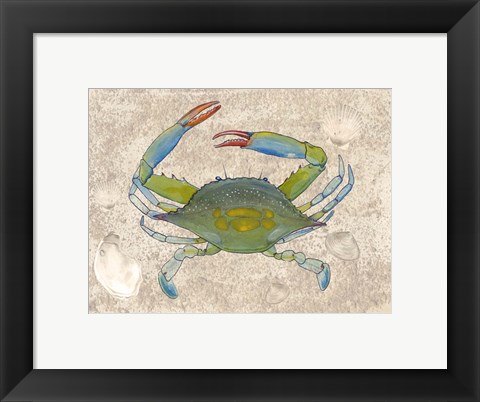 Framed Crabulous I Print