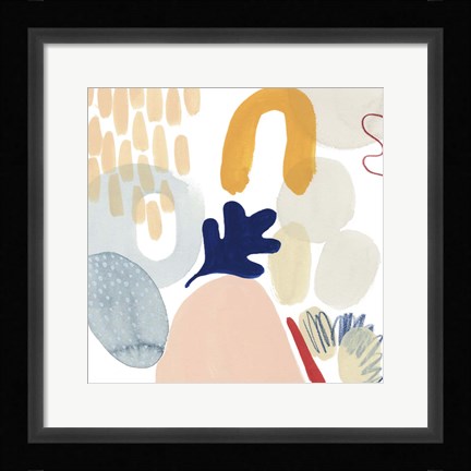 Framed Tropical Traffic V Print