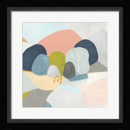 Framed Whimsical Valley II Print