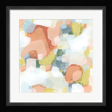 Framed Mosaic Scatter II Print