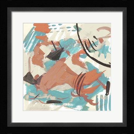 Framed Abstract Composition II Print