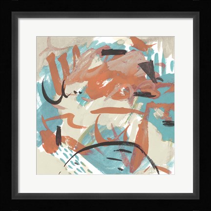 Framed Abstract Composition III Print