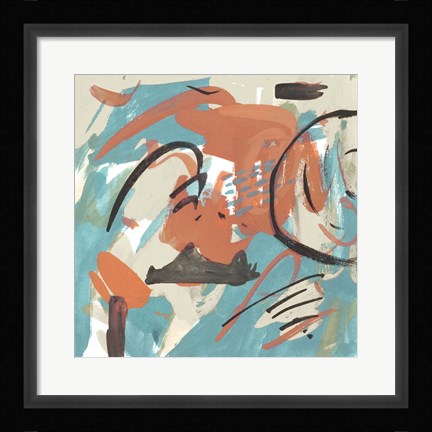 Framed Abstract Composition IV Print