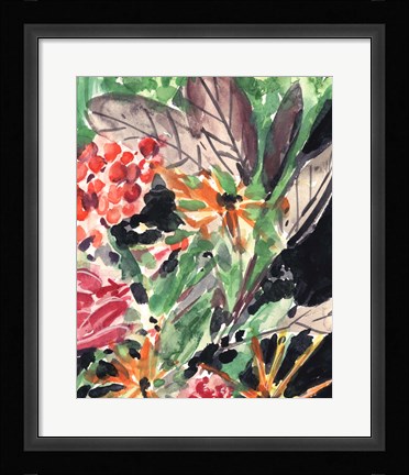 Framed Garden Fest II Print