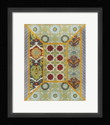 Framed Wallpaper Collage  III Print