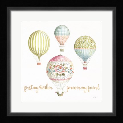 Framed Beautiful Romance XXII Mother Print