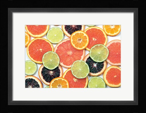 Framed Sunny Citrus IV Print