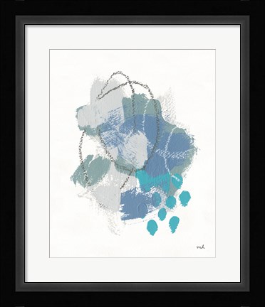 Framed Waterfall I Print