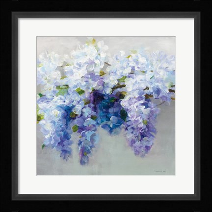 Framed Wisteria Print