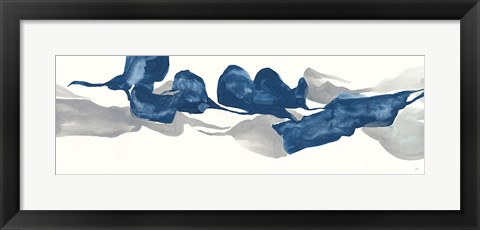 Framed Sapphire and Gray IV Print