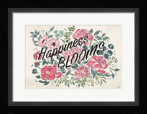 Framed Live in Bloom I Print