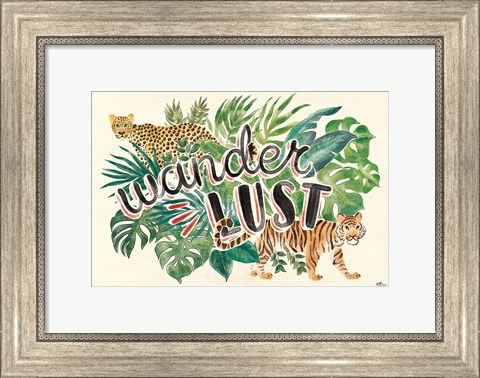 Framed Jungle Vibes VII Print