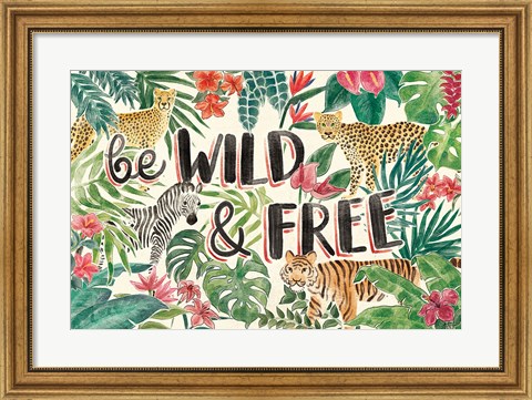 Framed Jungle Vibes I Print