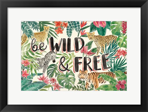 Framed Jungle Vibes I Print