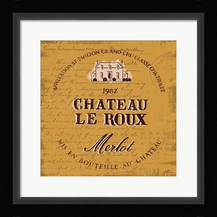 Framed Wine Tasting V Print