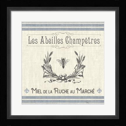 Framed French Farmhouse III Print