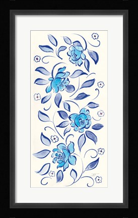 Framed Peacock Garden X Print