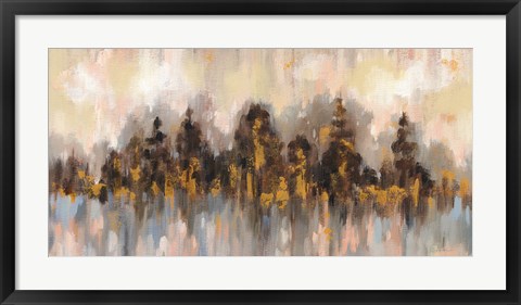 Framed Blushing Forest III Print