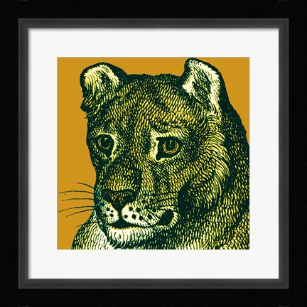 Framed Jungle Flair IV Print