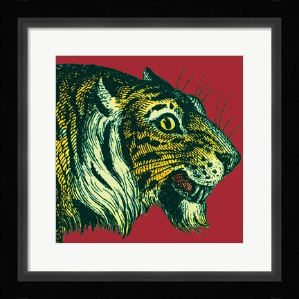 Framed Jungle Flair I Print