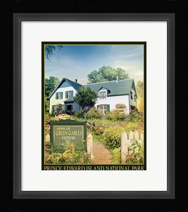 Framed Anne of Green Gables House Print