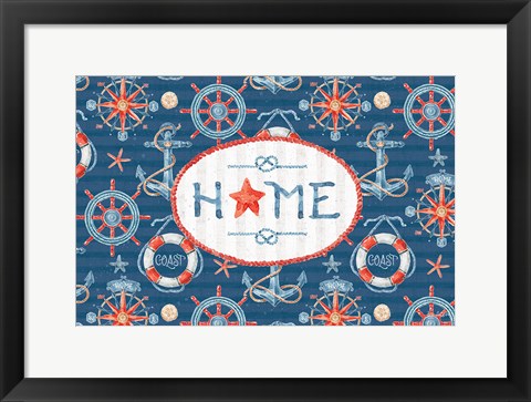 Framed Nautical Life XIII Print