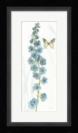 Framed Rainbow Seeds Flowers VI Butterfly Print