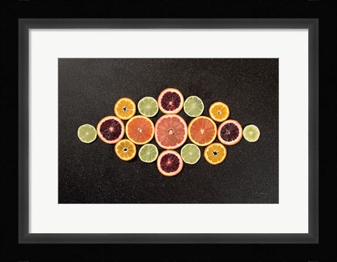 Framed Citrus Drama III Print