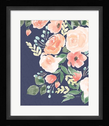 Framed Blooming Delight II Print
